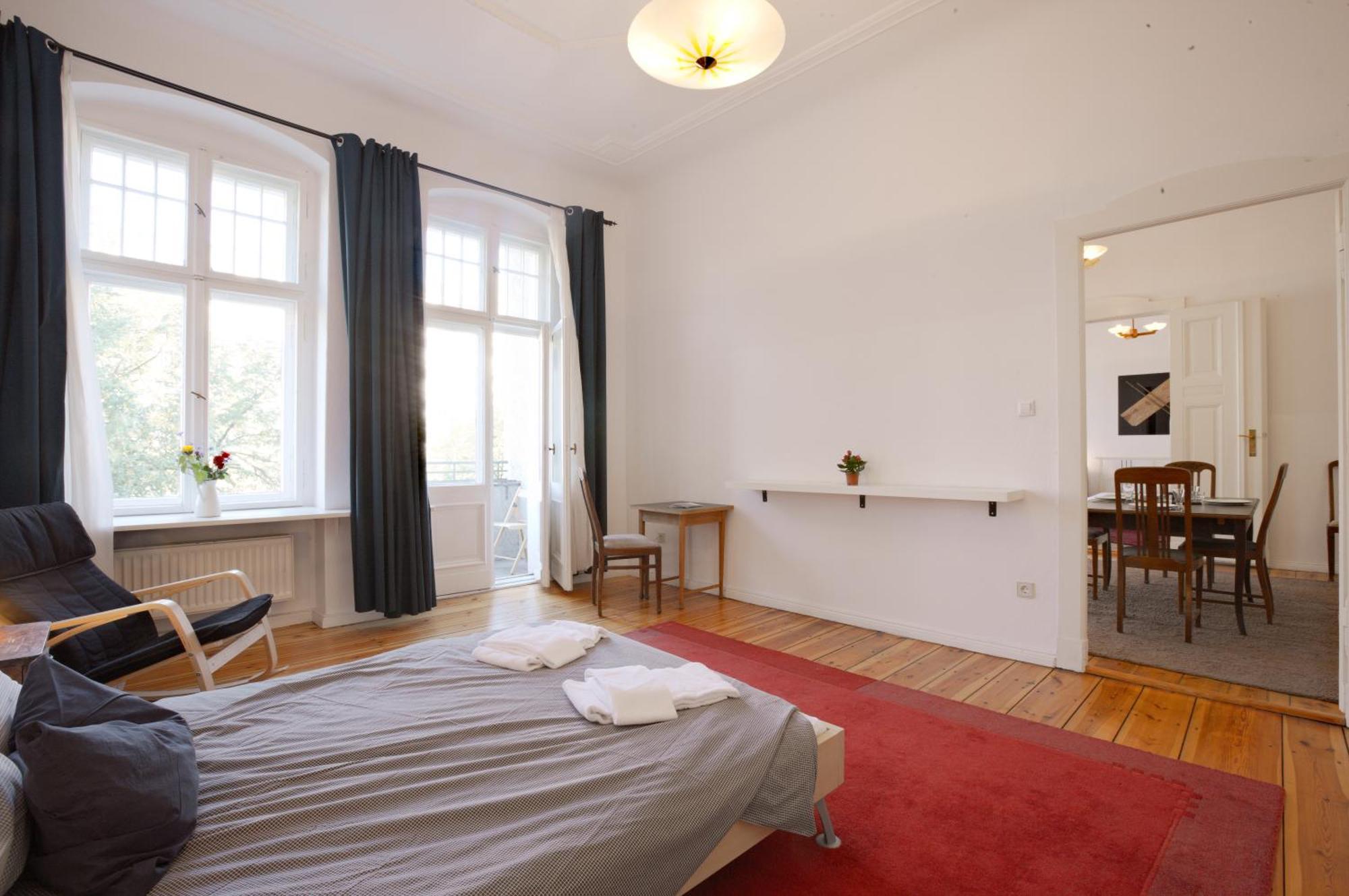 Elegante Altbauwohnung Berlim Exterior foto