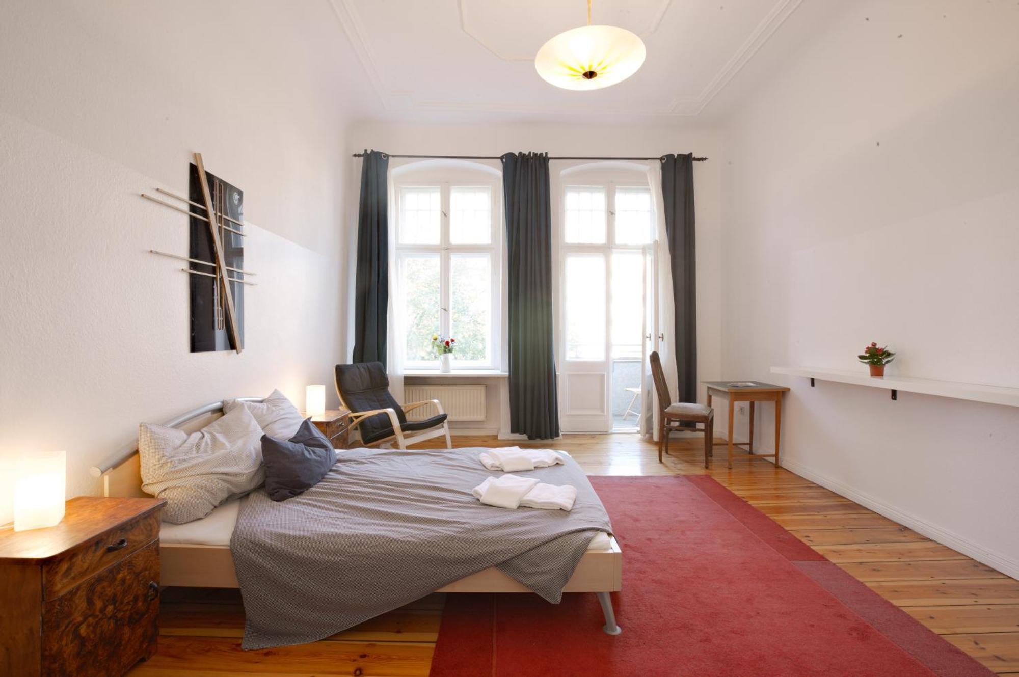 Elegante Altbauwohnung Berlim Exterior foto