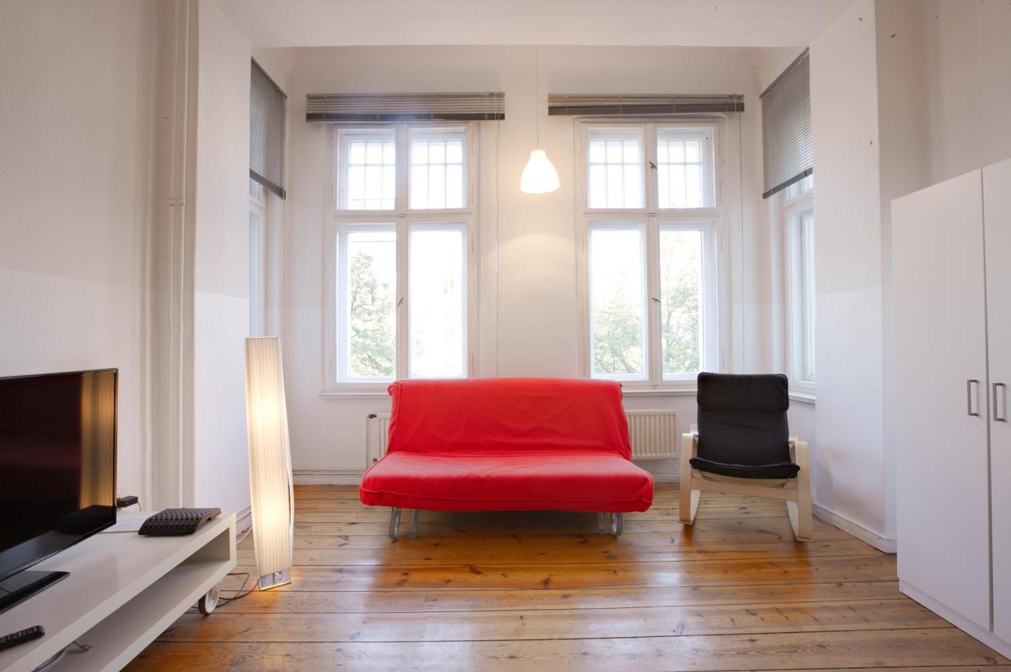 Elegante Altbauwohnung Berlim Exterior foto